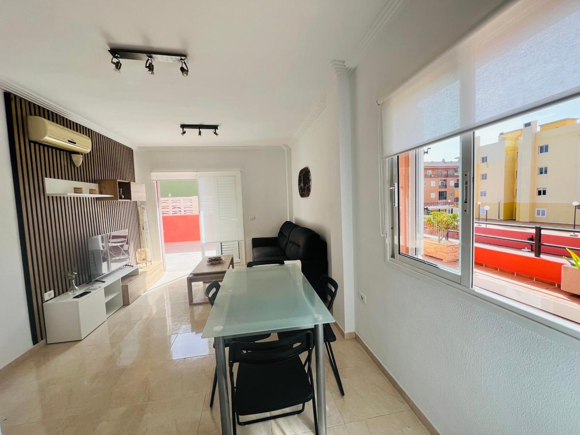 Apartamento Terraza Del Sol Con Piscina En קנדלריה מראה חיצוני תמונה